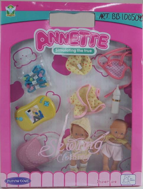 Doll and accessory set "Annette Doll"