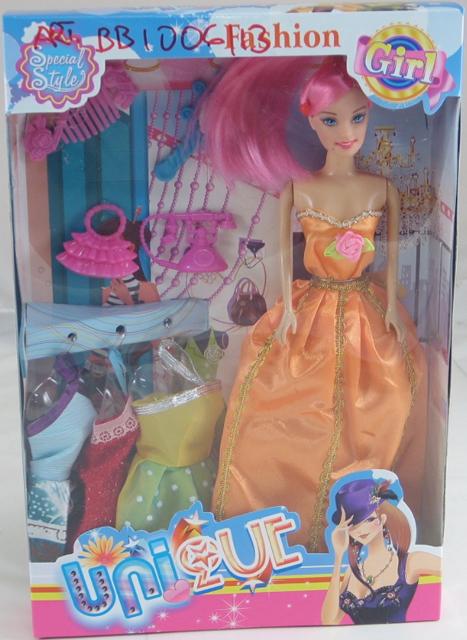 Doll and accessory set "Fashion Girl"