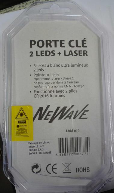 Laser pointer "Porte-clé"