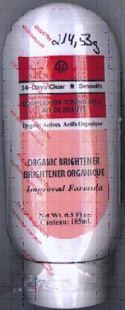 Skin lightening product