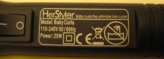 Electric hair curler "Baby Curls"