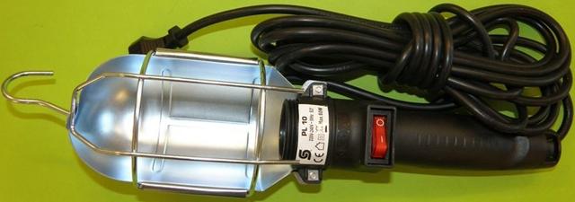 Portable work lamp