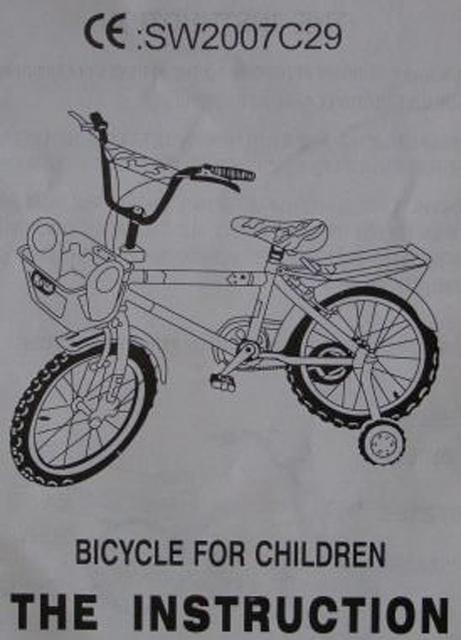 Children’s bicycle