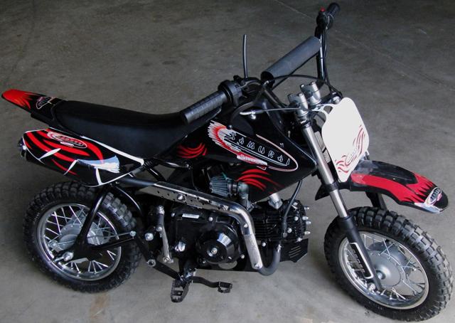 Mini motorcycle "Samurai Cross 70cc (DAR0929)"