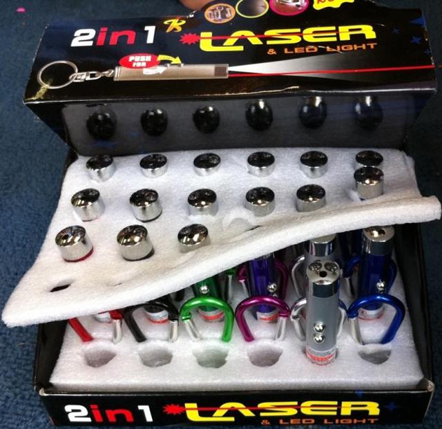 2 in 1 Laser Pointer & LED Light