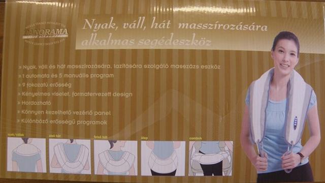Electric massage device "Nyak, Vall, Hat Massziroz