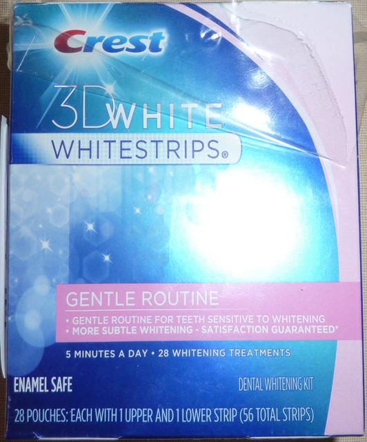 Dental whitening strips "3D White Whitestrips – Ge