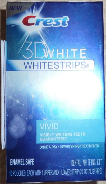 Dental whitening strips "3D White Whitestrips - Vi