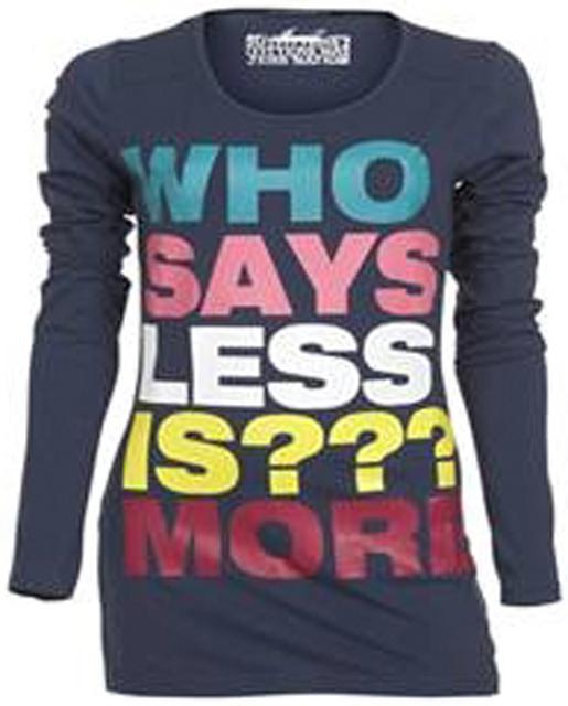 Long-sleeved T-shirt "Abba F Ls Long Top"