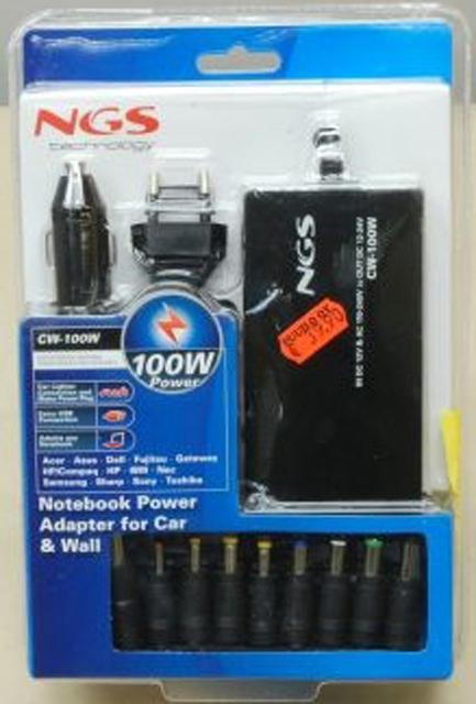 Power supply "Notebook Power Adaptor for Car & Wal