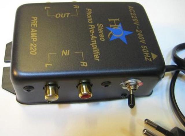 Stereo phono pre-amplifier "Phono Pre-Amplifier Fo