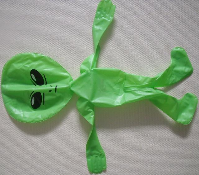 Inflatable toy "Green inflatable alien"