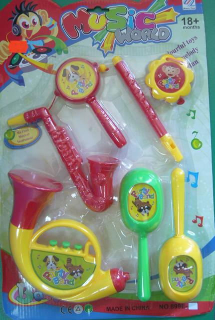 Set of rattles, whistle and instruments “Music Wor