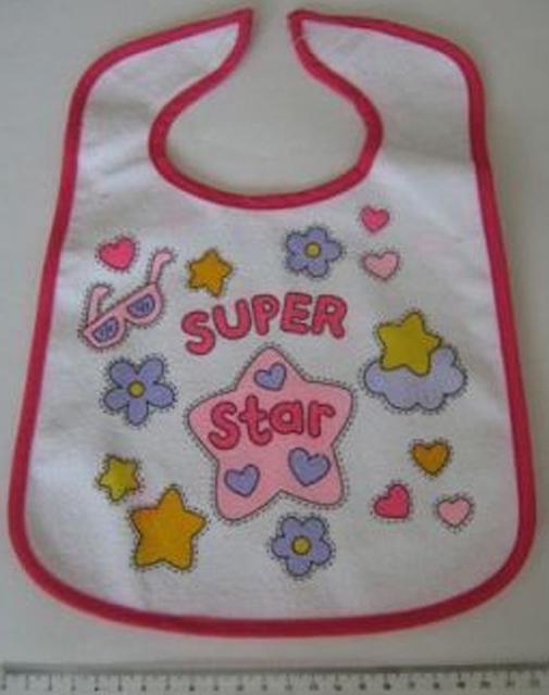 Children's bib "Super Star"
