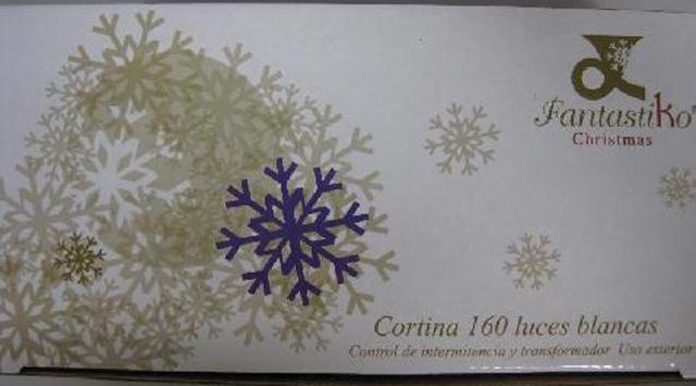 Lighting chain "Cortina 160 Luces Multicolor"