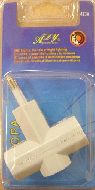 Plug adaptor "Europa"
