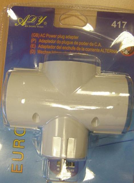 Plug adaptor "Europa"