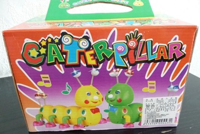 Plastic caterpillar "CATERPILLAR"