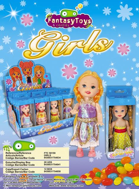 Plastic dolls