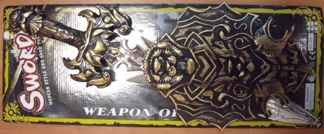 Toy sword and shield "Sword, Modern Style and Good