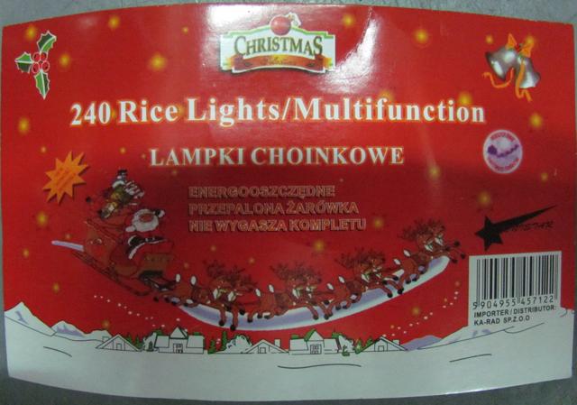 Lighting chain "240L Rice Lights / 240 Rice Lights