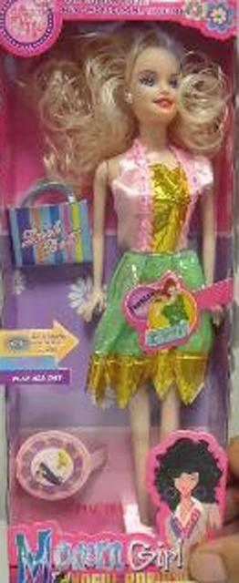 Dolls 1) Fairy Girl, 2) Fairy Girl, 3) Mermaid, 4)