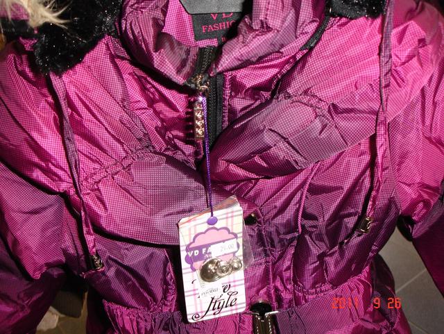 Children's winter jacket and windbreaker