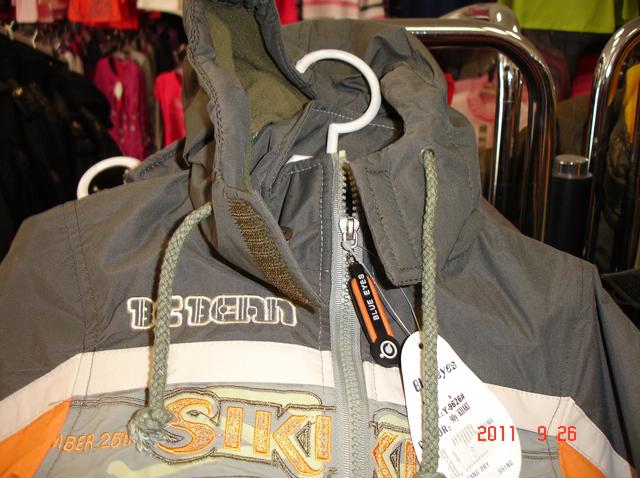 Children's winter jacket and windbreaker