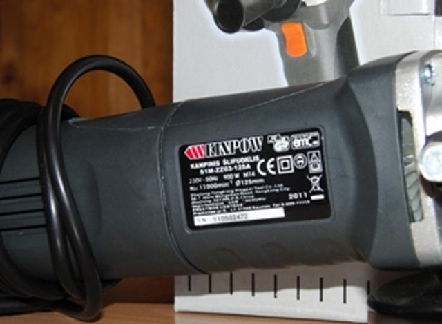 Angle grinder "Kampinis Slifuoklis"