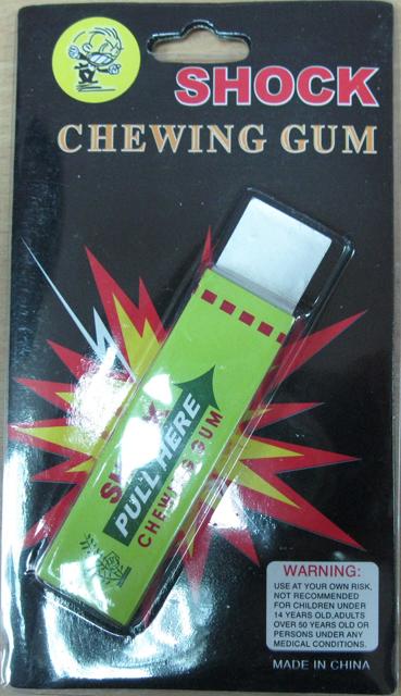Joke chewing gum "Shock Chewing Gum"