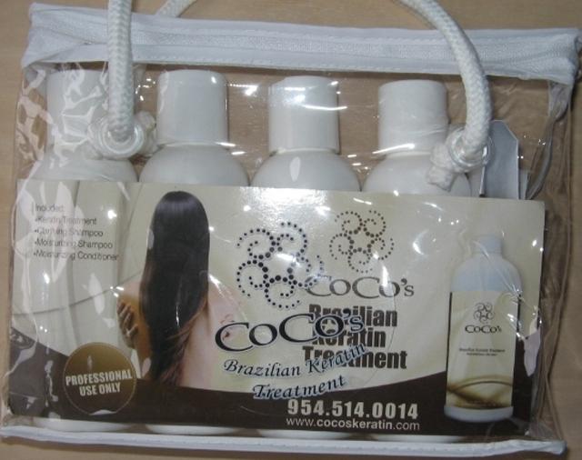 Cosmetics pack "CoCo`s Brazilian Keratin Treatment