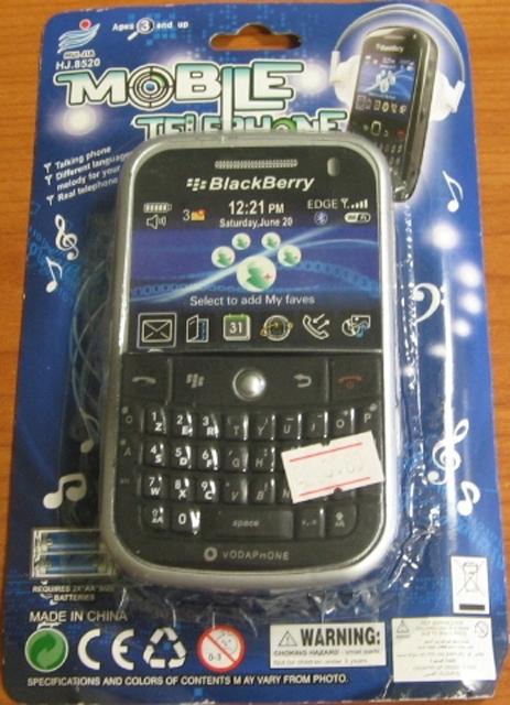 Toy mobile phone - Mobile Telephone “BlackBerry” <