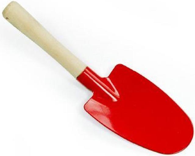 Children's spade "Sandschäufelchen rot mit Holzgri