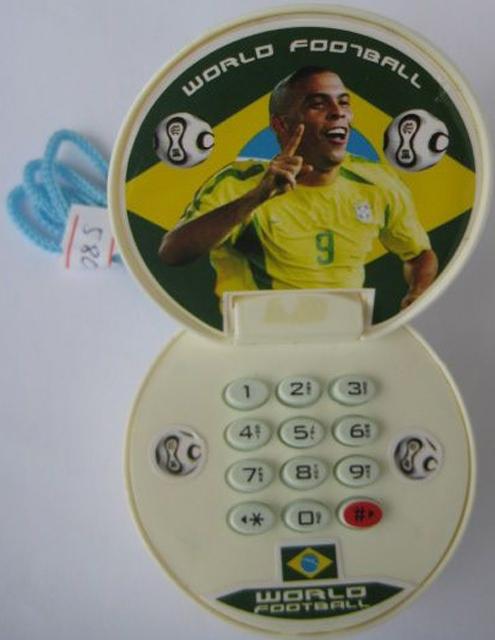 Toy mobile phone "World Football" <font color="#ff