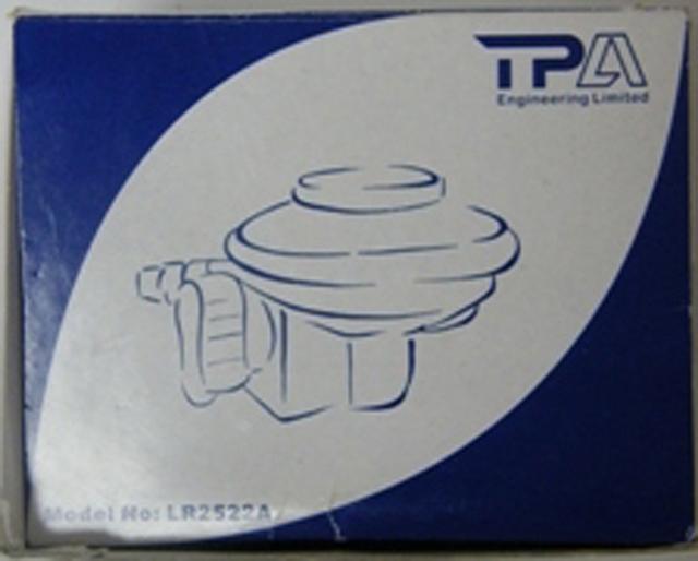 Low pressure regulator "Low Pressure L. P. Gas Reg