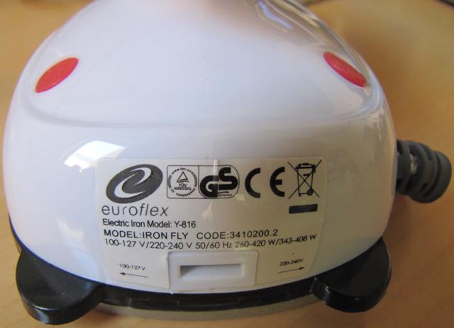 Travel iron "Iron Fly"