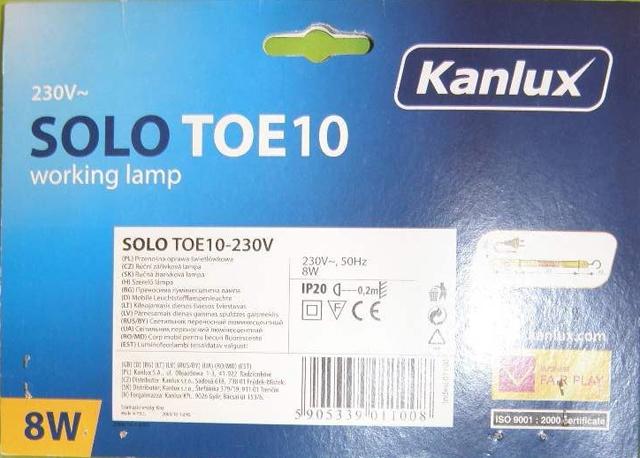 Portable lamp "Solo TOE10 Working Lamp"