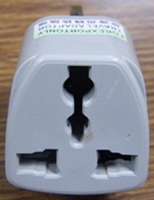 Travel plug adaptor"Electrical Accessories"