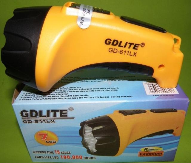 Rechargeable torch "7 LED"