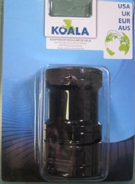 Travel plug adapter "Adaptador de Viaje"