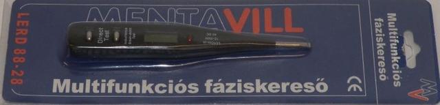 Multifunction voltage tester "Multifunkciós fázisk