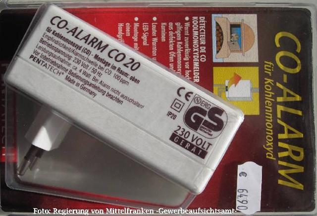 Carbon monoxide alarm "Co-Alarm CO 20"
