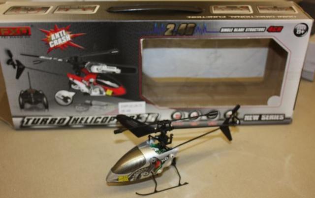 Radio-Controlled Helicopter"Turbo Helicopter 3D"