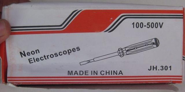 Voltage tester "Neon Electroscopes"