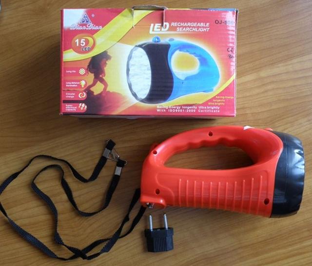 Rechargeable torch "LED Rechargeable Searchlight"