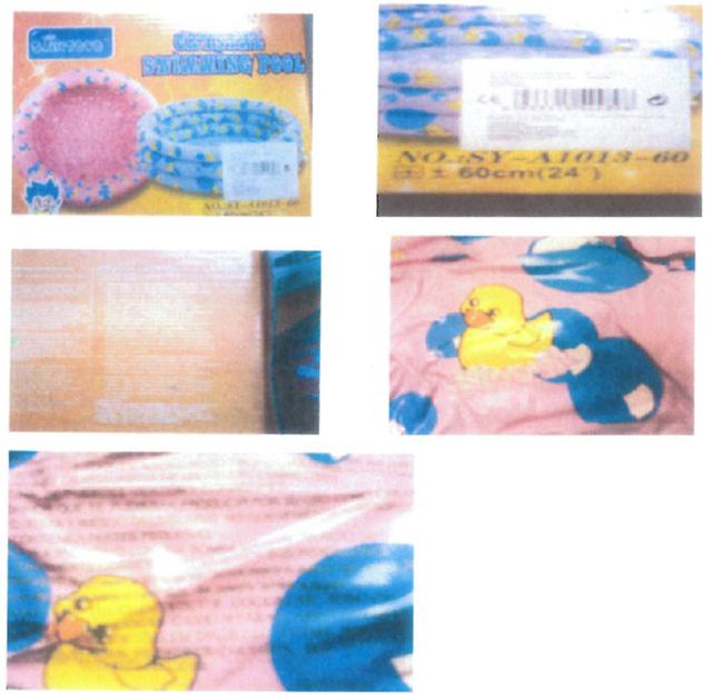 Inflatable swimming pool "Crystal swimming pool"