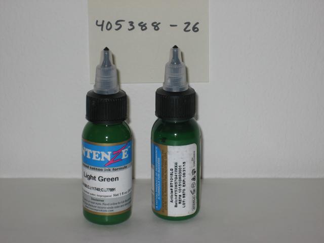 Tattoo ink:1. Intenze Cherry Bomb 2. Inten