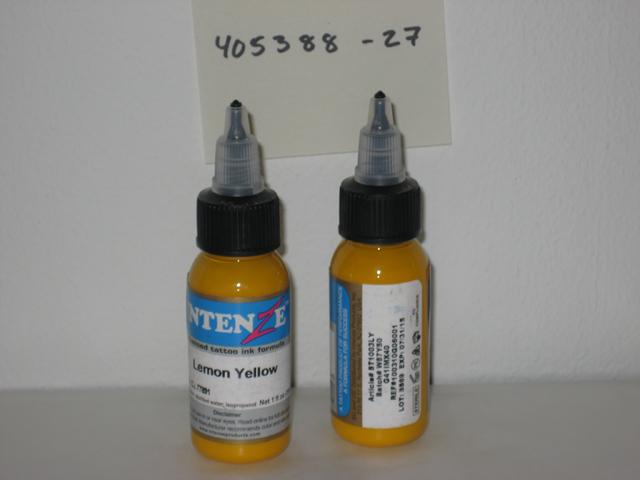 Tattoo ink:1. Intenze Cherry Bomb 2. Inten
