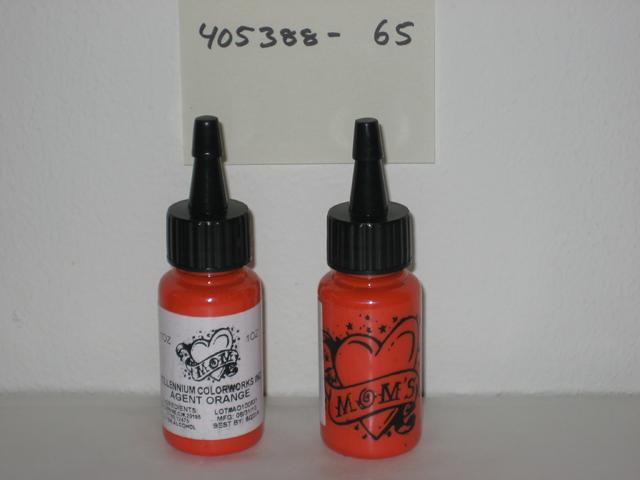 Tattoo ink "Agent orange"