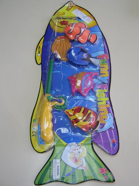 Magnetic fishing game "Funny Fishing"